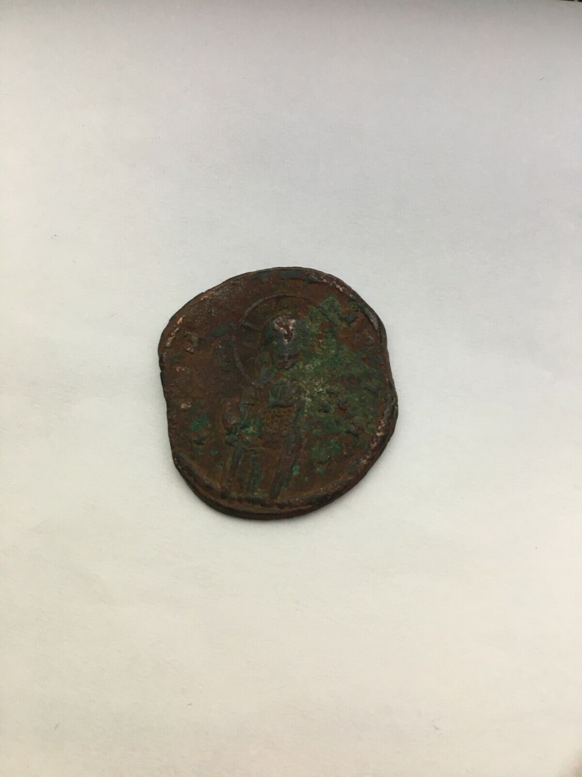 1034 A.d. Byzantine Michael Iv Follis Ancient Coin