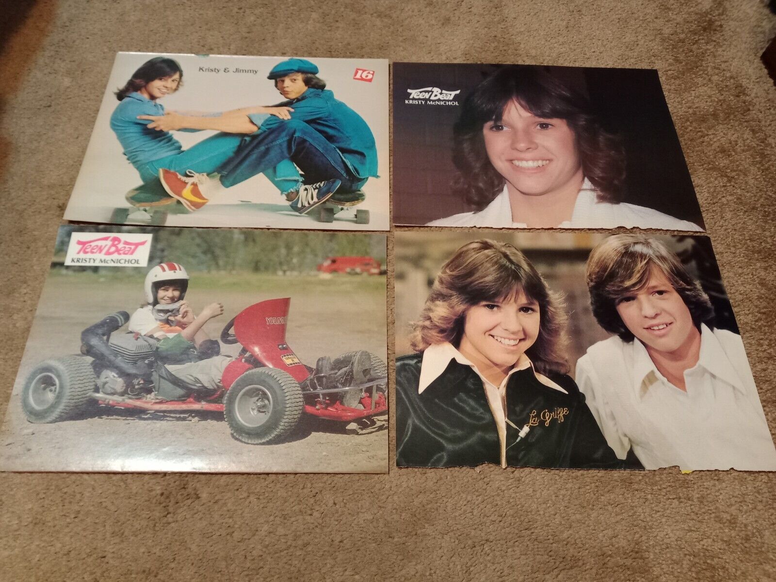 Kristy Mcnichol Huge Lot Of Clippings Pinups Cuttings 80's